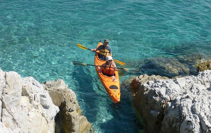 Kayaking in Skopelos